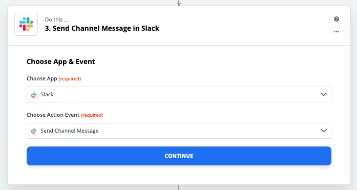 scheduled slack messages